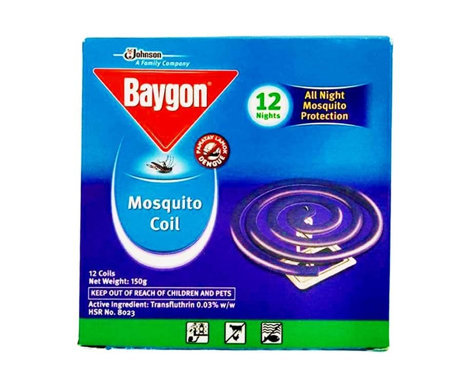 Baygon Mosquito Coil 12 Coils 150g