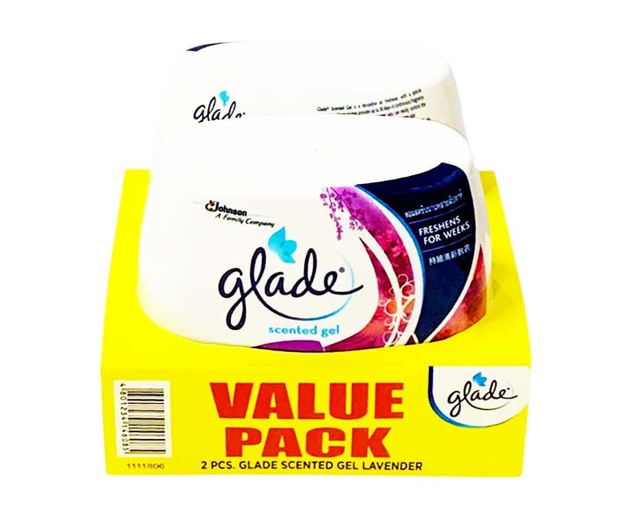 Glade Scented Gel Lavender Value Pack (2 Packs x 180g)