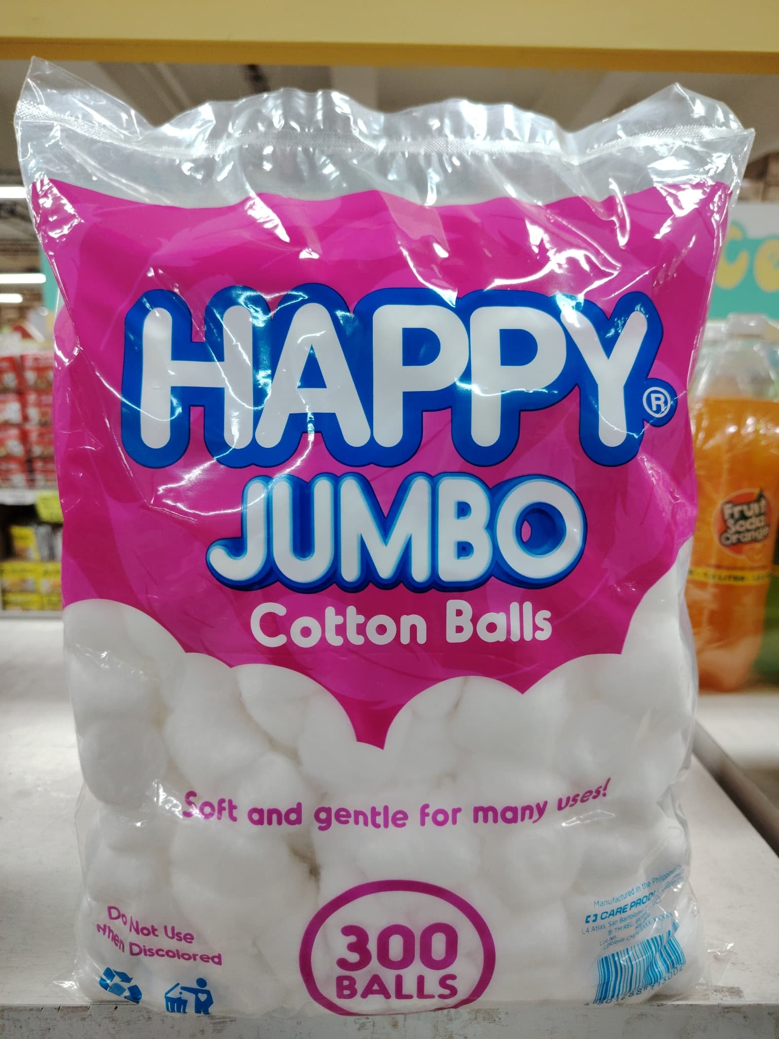Happy Jumbo Cotton Balls 300s