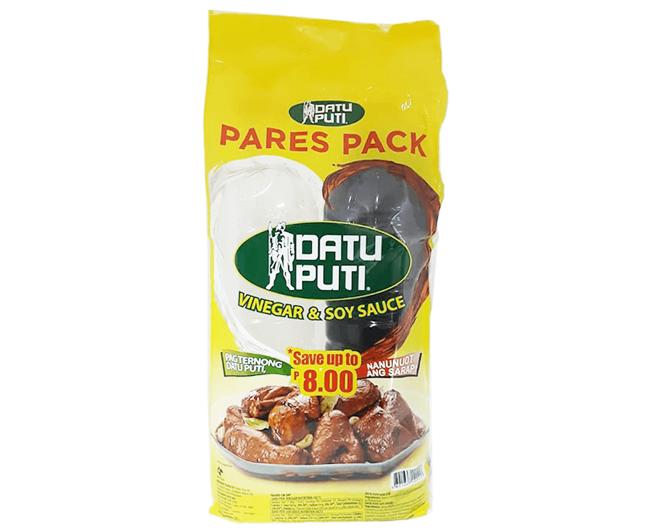 Datu Puti Vinegar 1L & Soy Sauce 1L