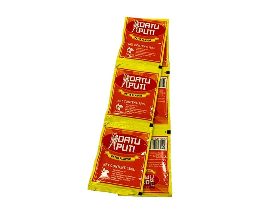 Datu Puti Patis Flavor (6 Packs x 15mL)