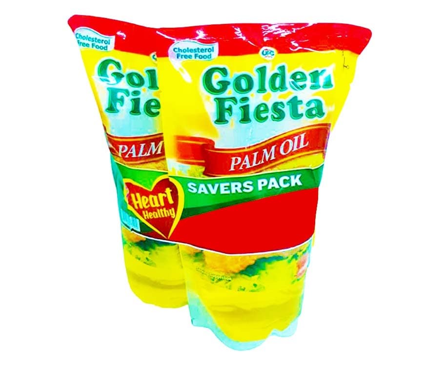 UFC Golden Fiesta Palm Oil Savers Pack (2 Packs x 1L)