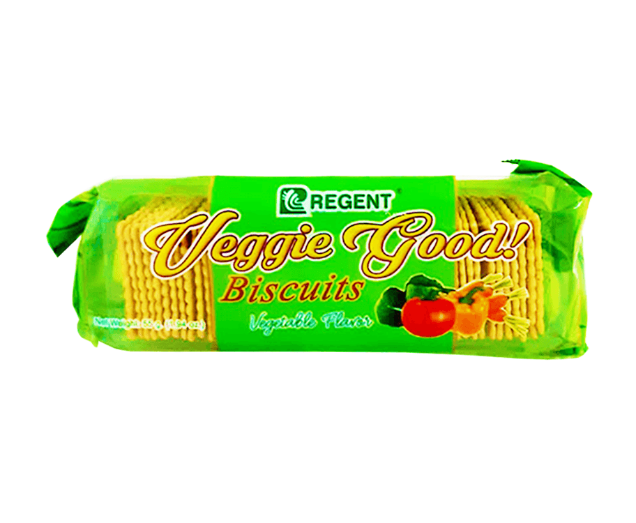 Regent Veggie Good Biscuits Vegetable Flavor 55g