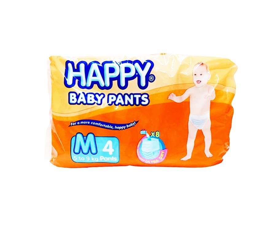 Happy Baby Pants Medium 5-9kg 4 Pants