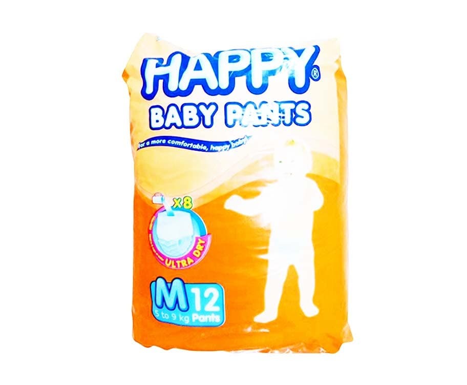 Happy Baby Pants Medium 5-9kg 12 Pants