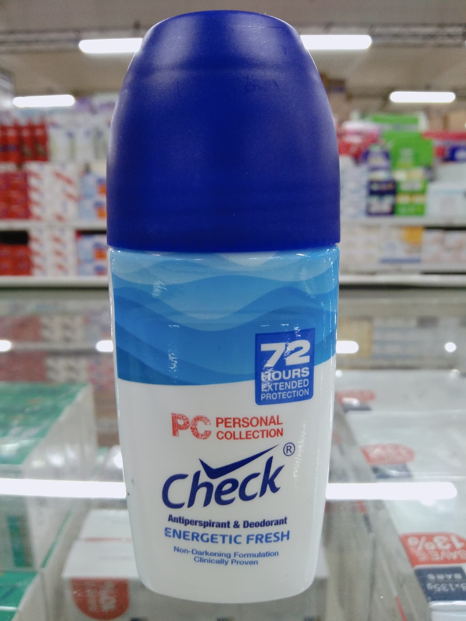 Personal Collection Check Antiperspirant & Deodorant Energetic Fresh 45ml