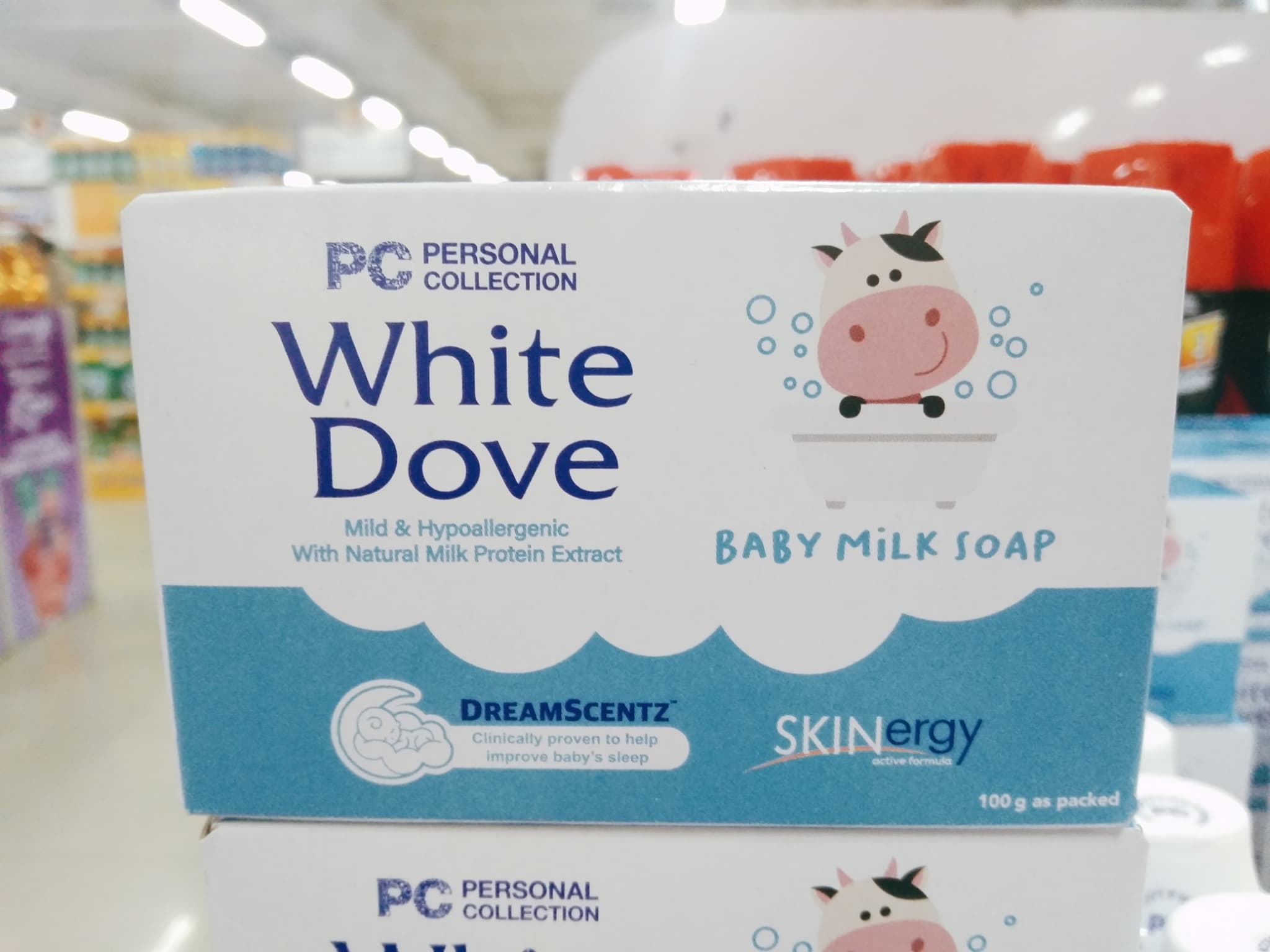Personal Collection White Dove Baby Milk Soap 100g