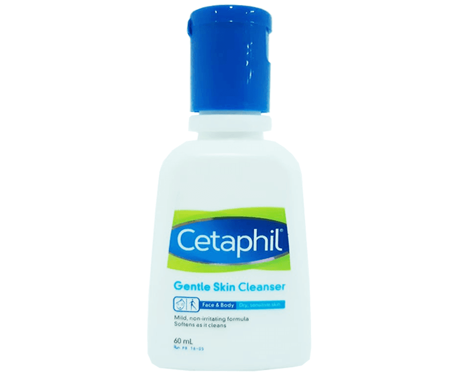 Cetaphil Gentle Skin Cleanser Face & Body 60mL