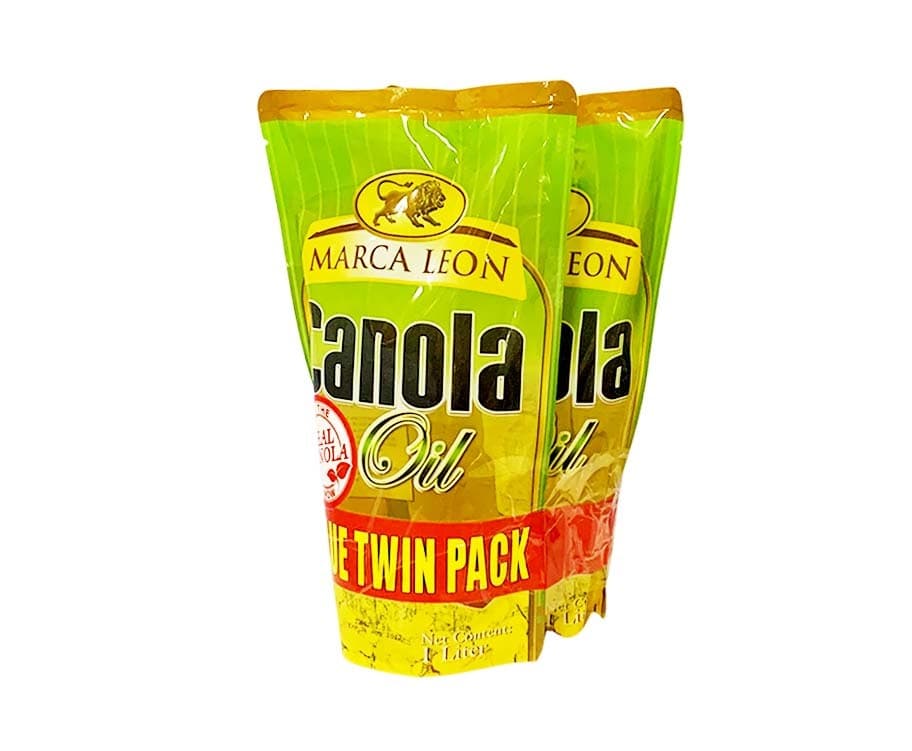 Marca Leon Canola Oil Value Twin Pack (2 Packs x 1L)