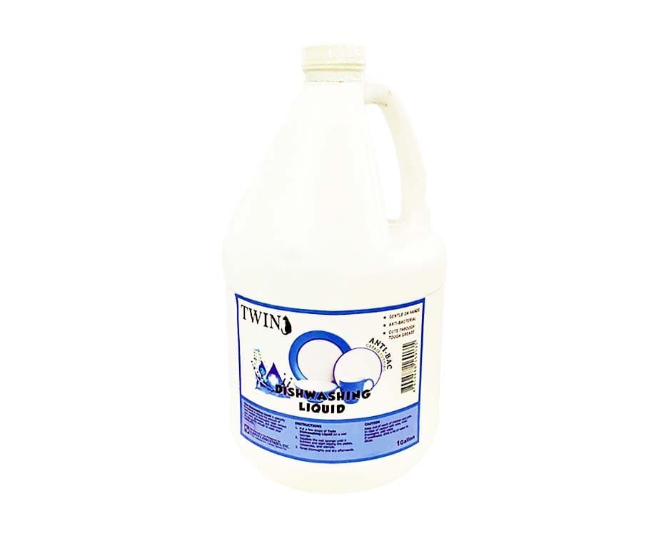 Twin Dishwashing Liquid Grease Cutting Anti-Bac 1 Gallon