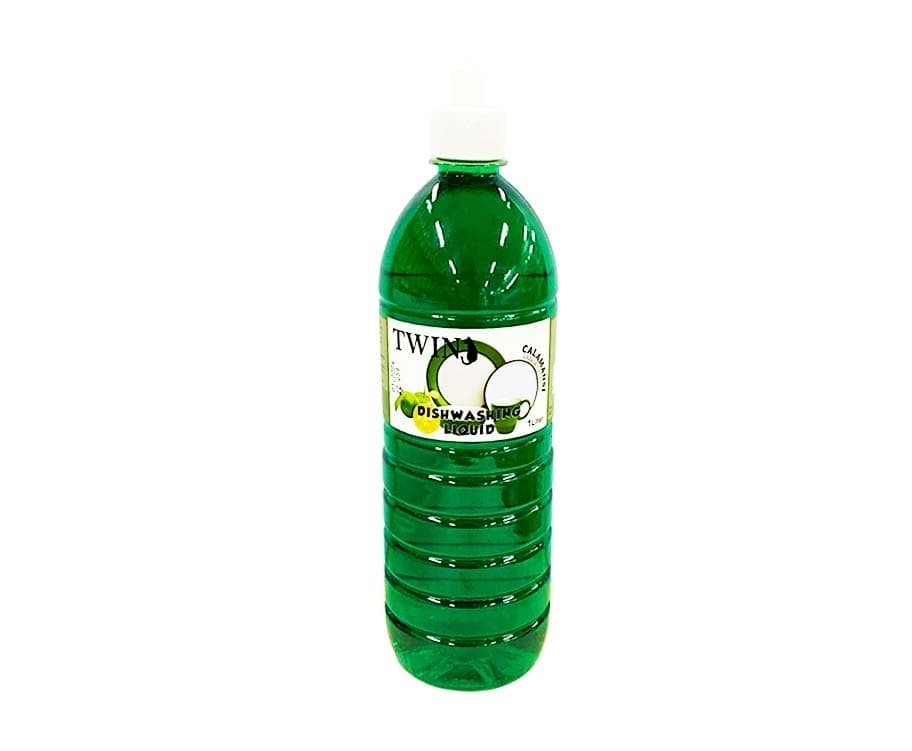 Twin Dishwashing Liquid Grease Cutting Calamansi 1L