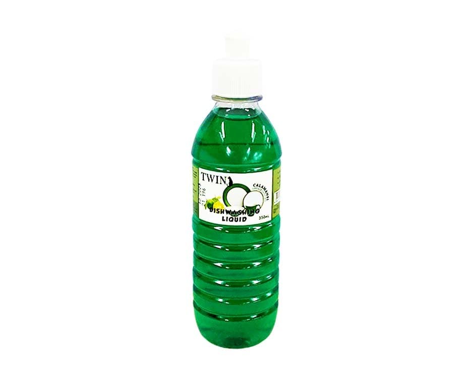 Twin Dishwashing Liquid Grease Cutting Calamansi 350mL