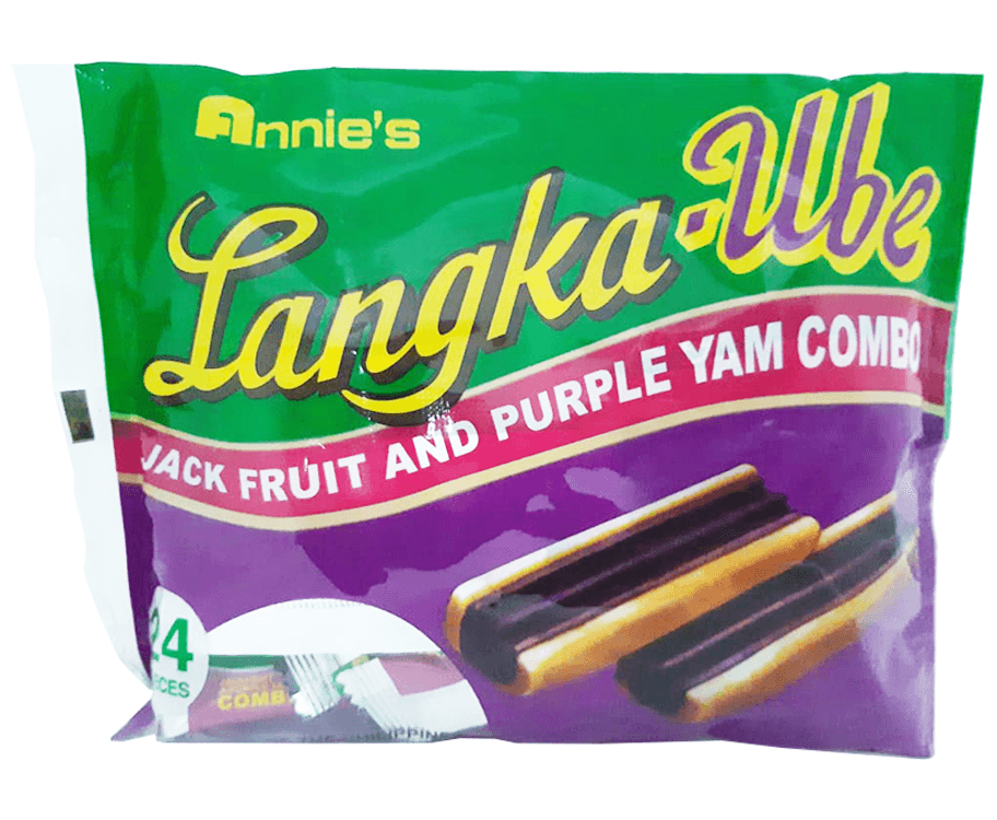 Annie's Langka-Ube Jack Fruit and Purple Yam Combo (24 Packs x 6.04g)
