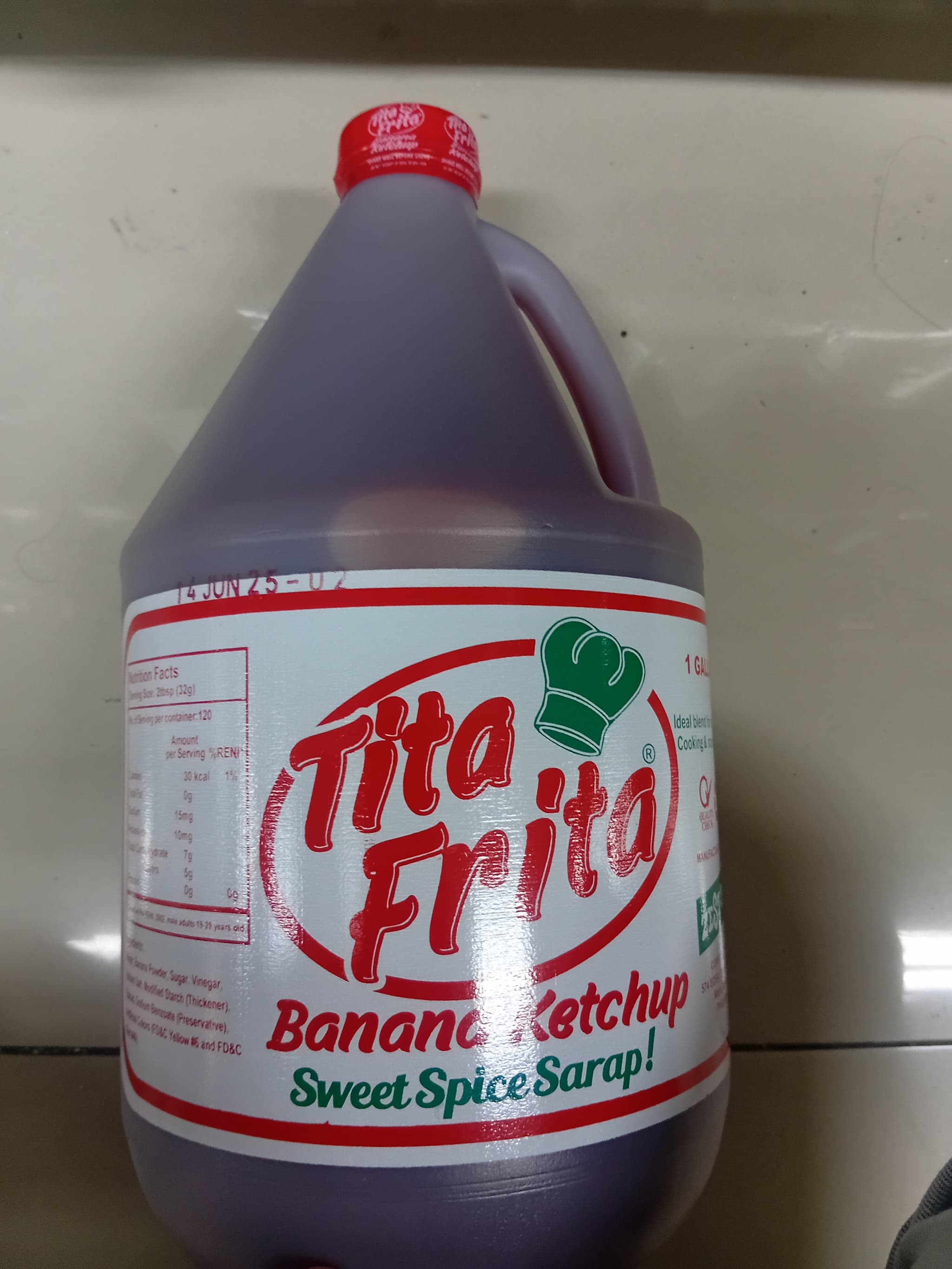 Tita Frita Banana Ketchup 1 Gallon
