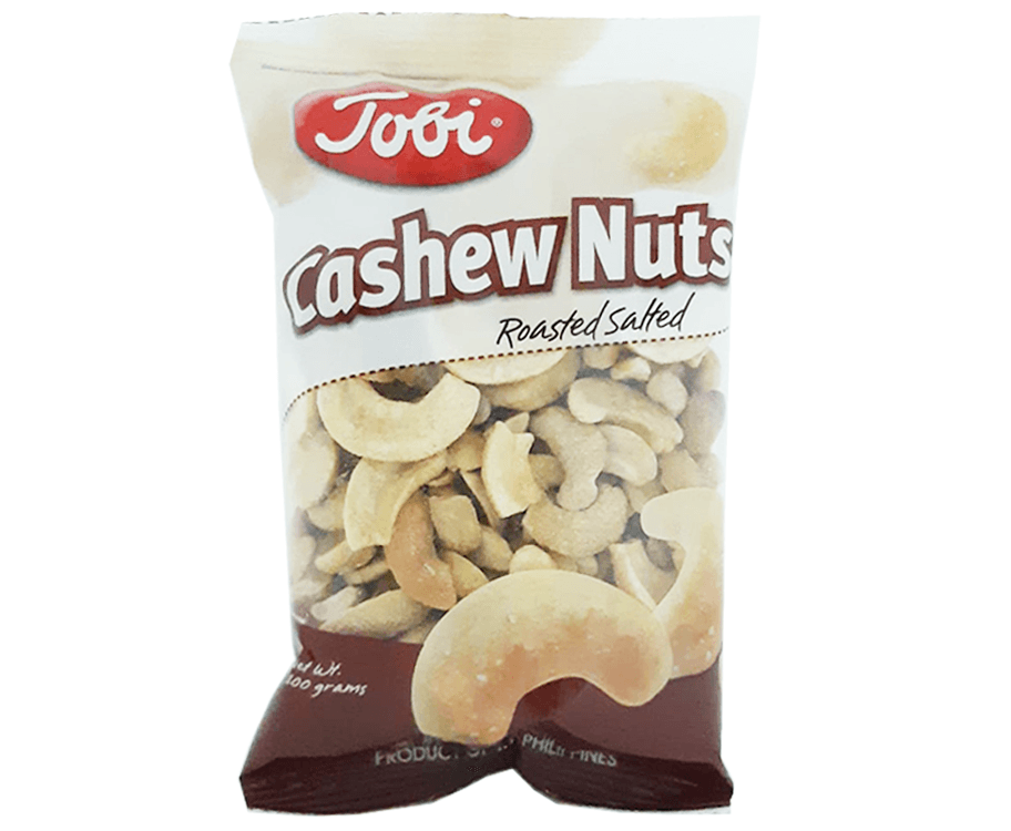 Tobi Cashew Nuts Roasted Salted Natural Flavor 100g