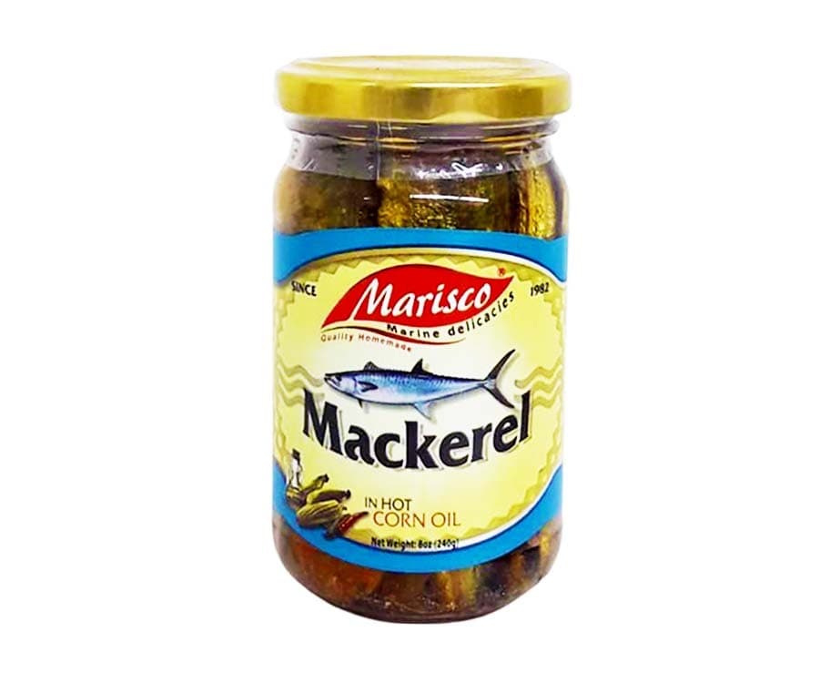 Marisco Mackerel in Hot Corn Oil 240g
