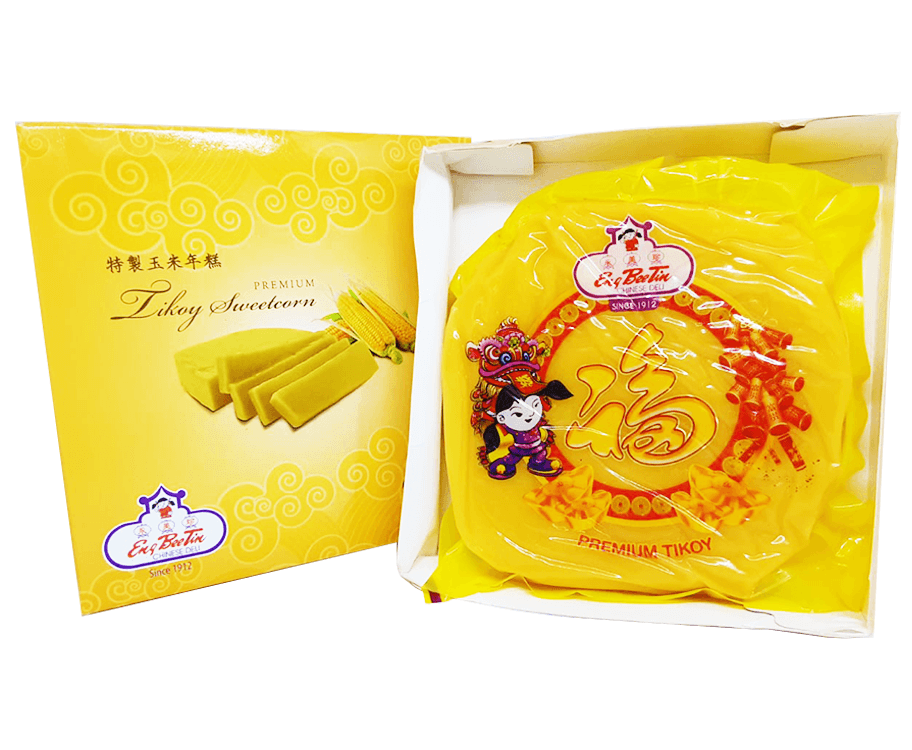 Eng Bee Tin Premium Tikoy Sweetcorn Medium 1kg