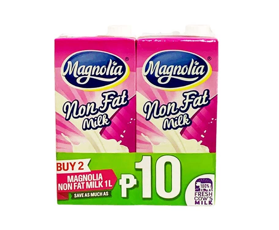 Magnolia Non Fat Milk (2 Packs x 1L)