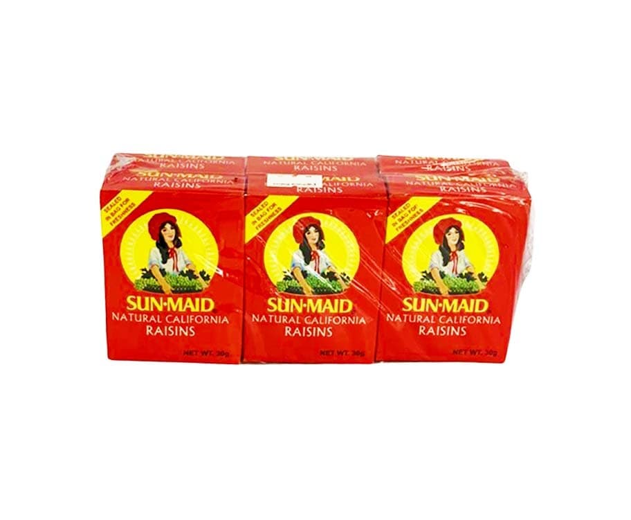 Sun-Maid Natural California Raisins (6 Packs x 30g)