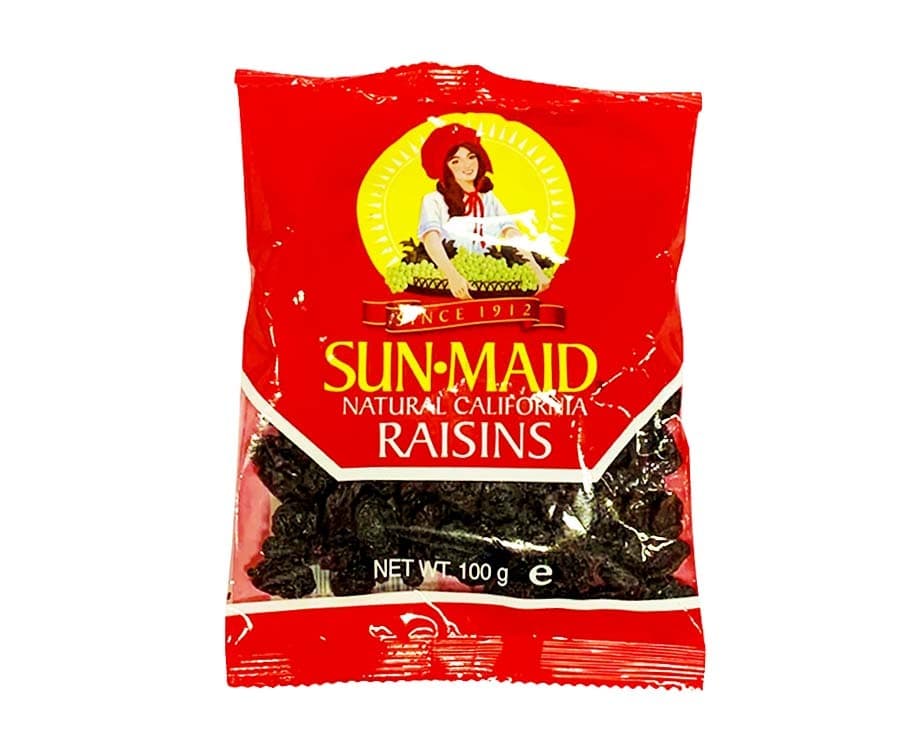 Sun-Maid Natural California Raisins 100g