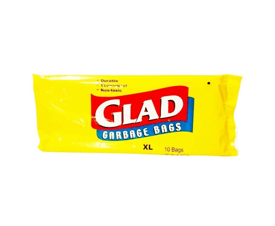 Glad Garbage Bags XL 30" x 37" 10 Bags