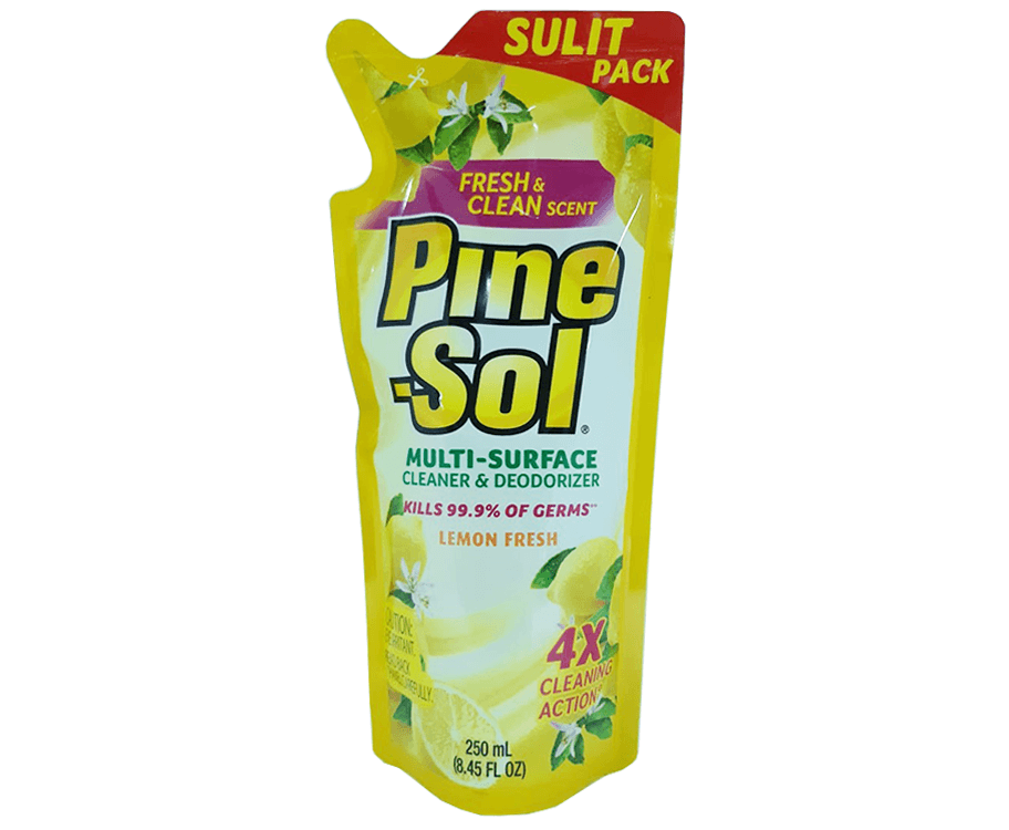 Pine-Sol Multi-Surface Cleaner & Deodorizer Lemon Fresh Sulit Pack 250mL