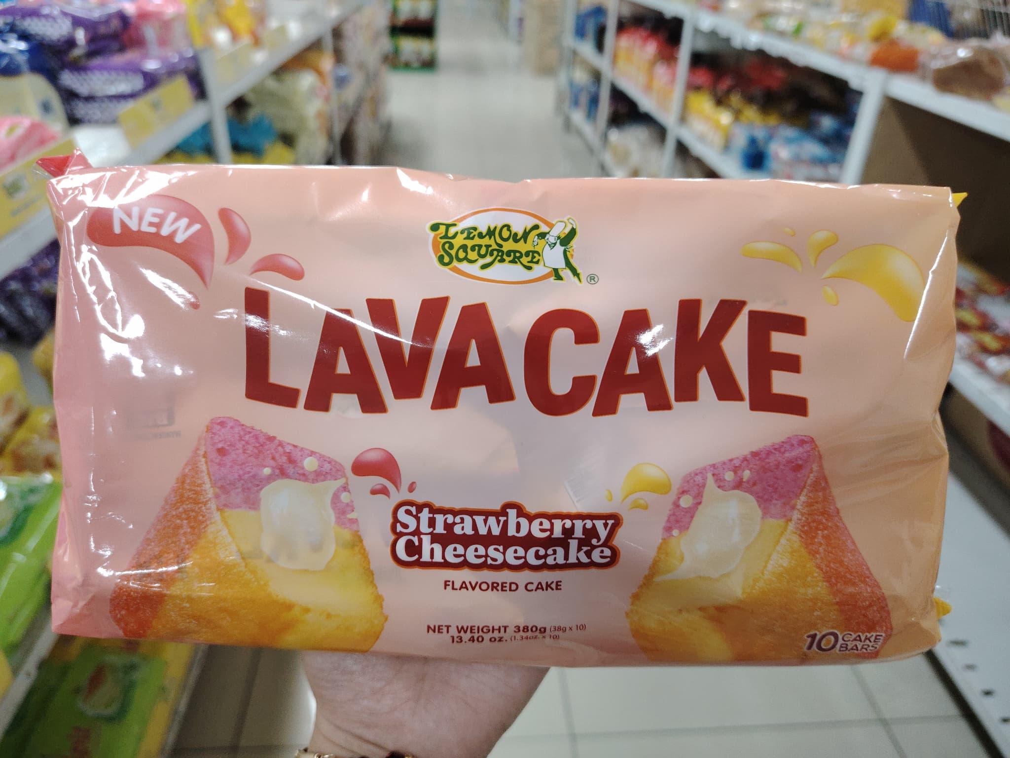 Lava Cake Strawberry Cheesecake 380g