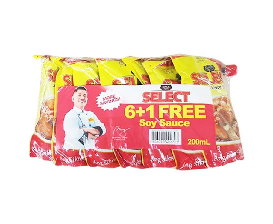 Select Soy Sauce (6+1 Packs x 200mL)