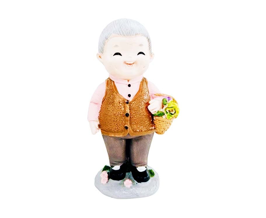 Sta.Lucia Supermarket Desk Figurines Old Man