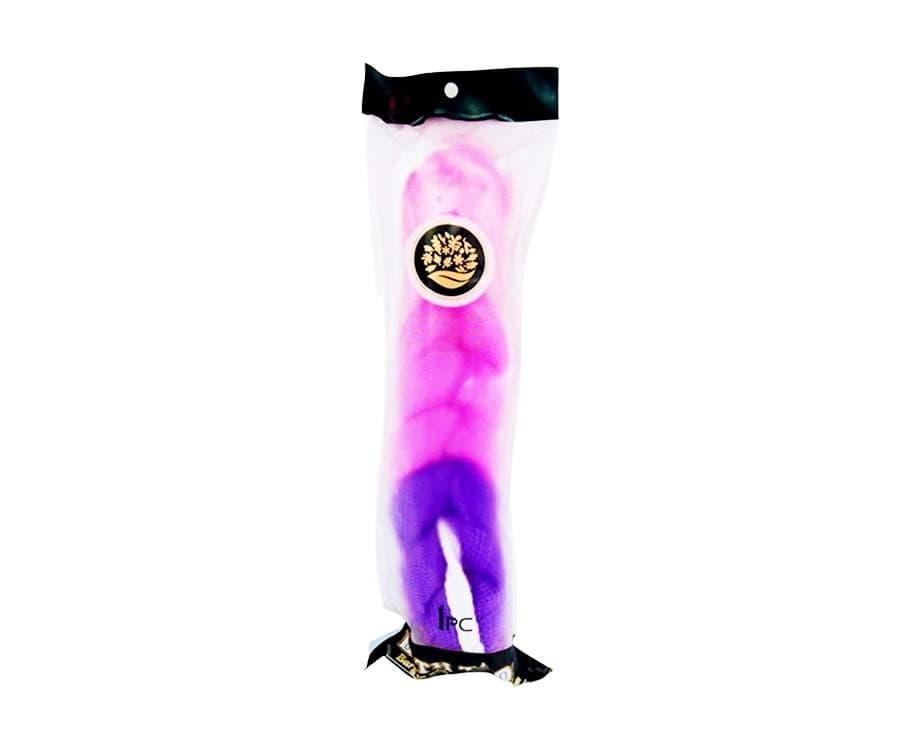 Sta. Lucia Supermarket Bath Sponge Purple 1 Piece