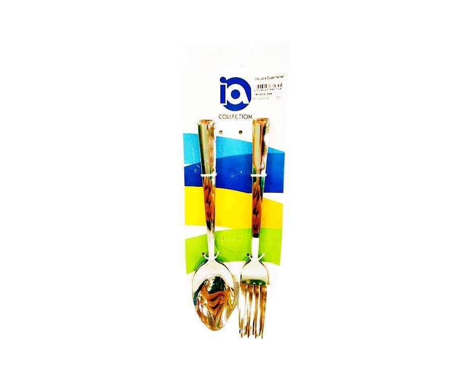 Sta. Lucia Supermarket IA Collection Fork & Spoon Set IA1809-344