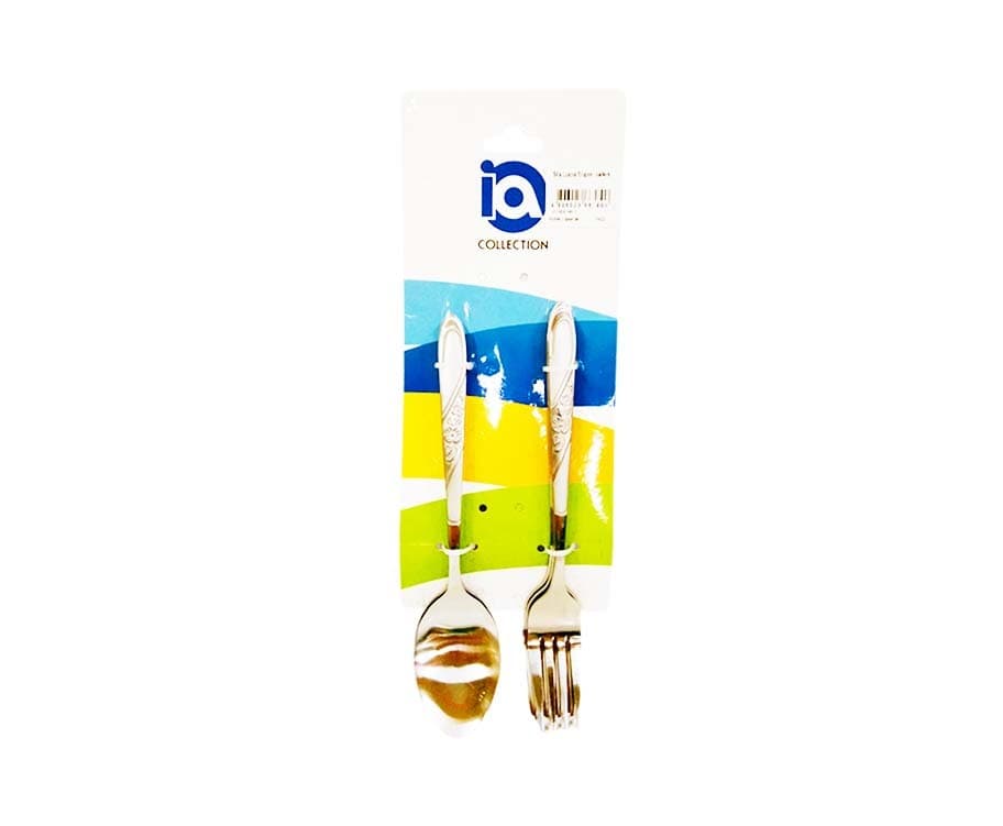 Sta. Lucia Supermarket IA Collection Fork & Spoon Set IA1809-346-1