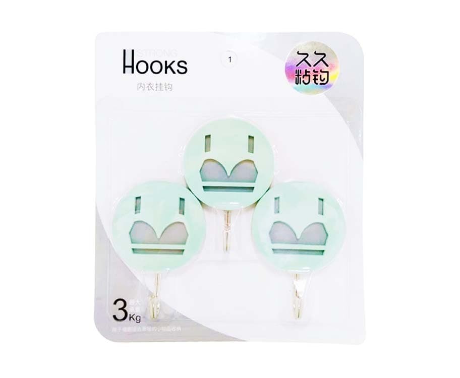 Strong Hooks Clothes Design 3 Pieces