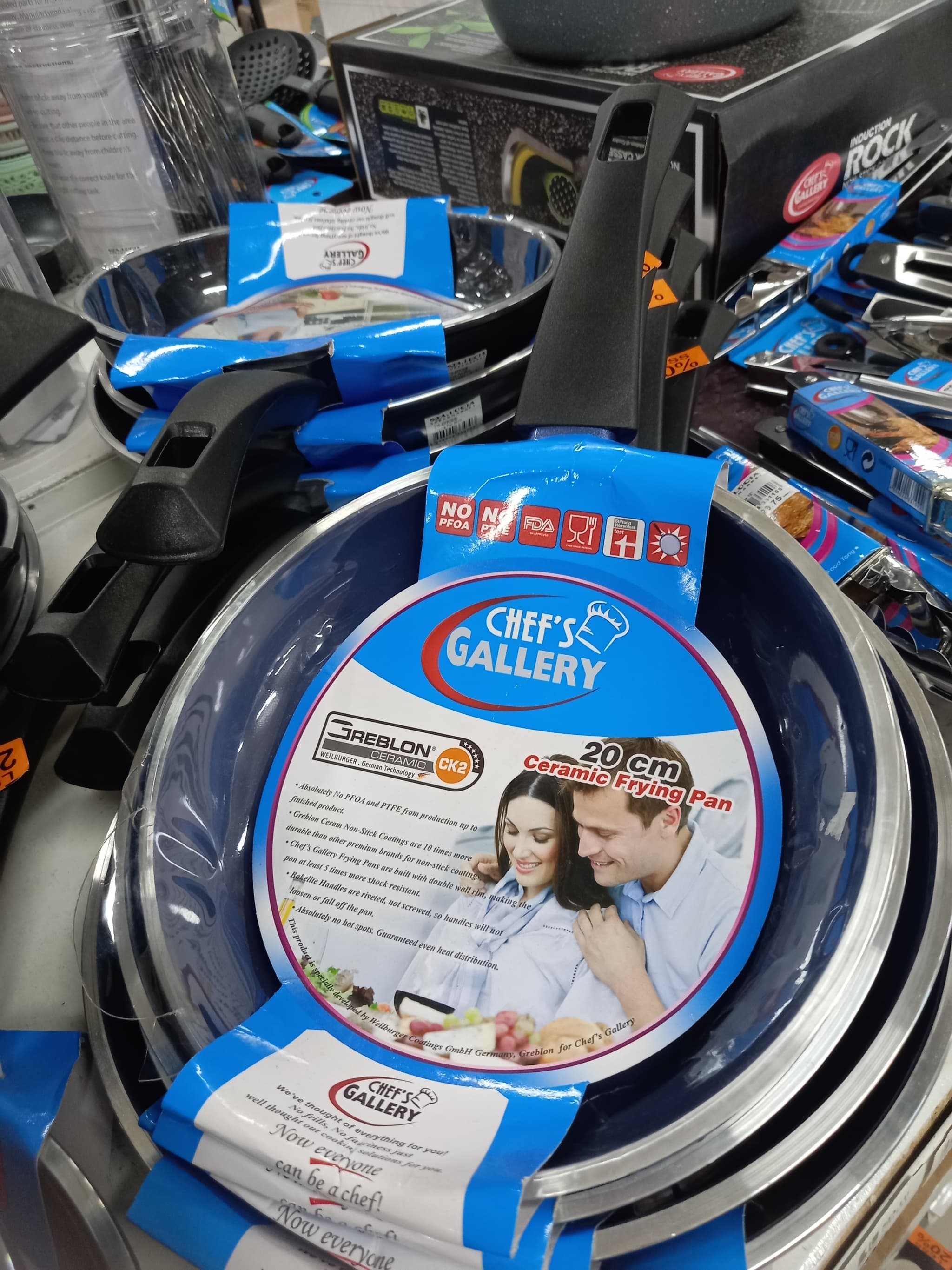 Chef's gallery 20 cm ceramic frying pan
