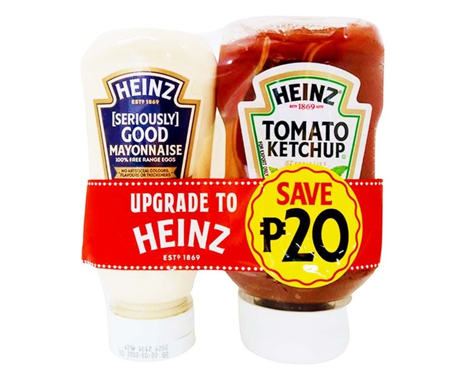 Heinz Seriously Good Mayonnaise 220mL + Heinz Tomato Ketchup 14oz