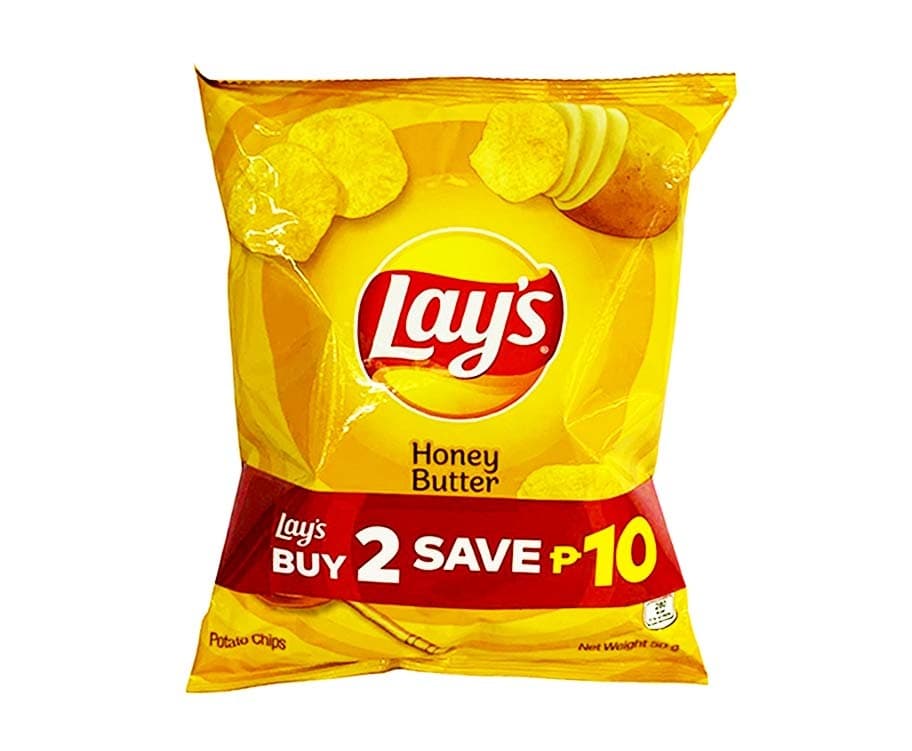 Lay's Honey Butter Potato Chips (2 Packs x 50g)