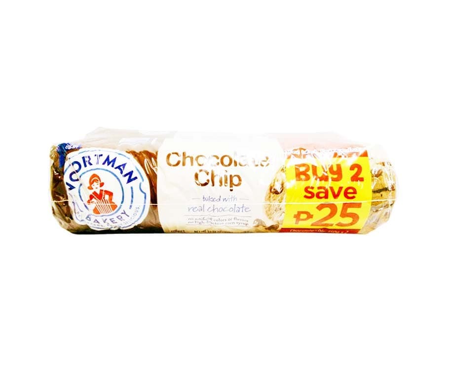 Voortman Bakery Chocolate Chip Baked with Real Chocolate Cookies (2 Packs x 350g)