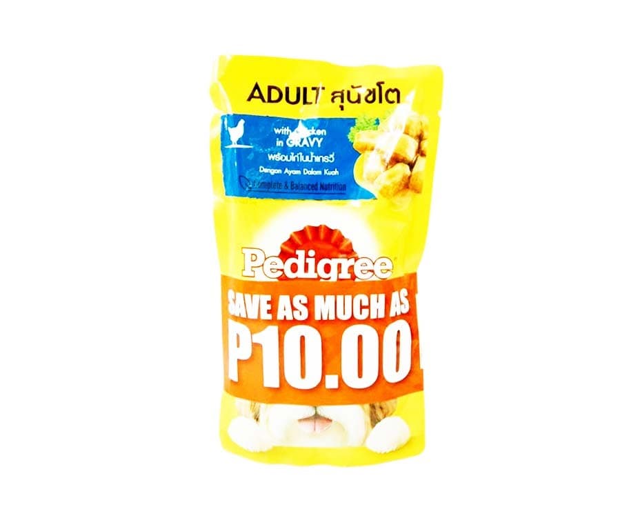 Pedigree Adult with Chicken in Gravy (2 Packs x 130g)