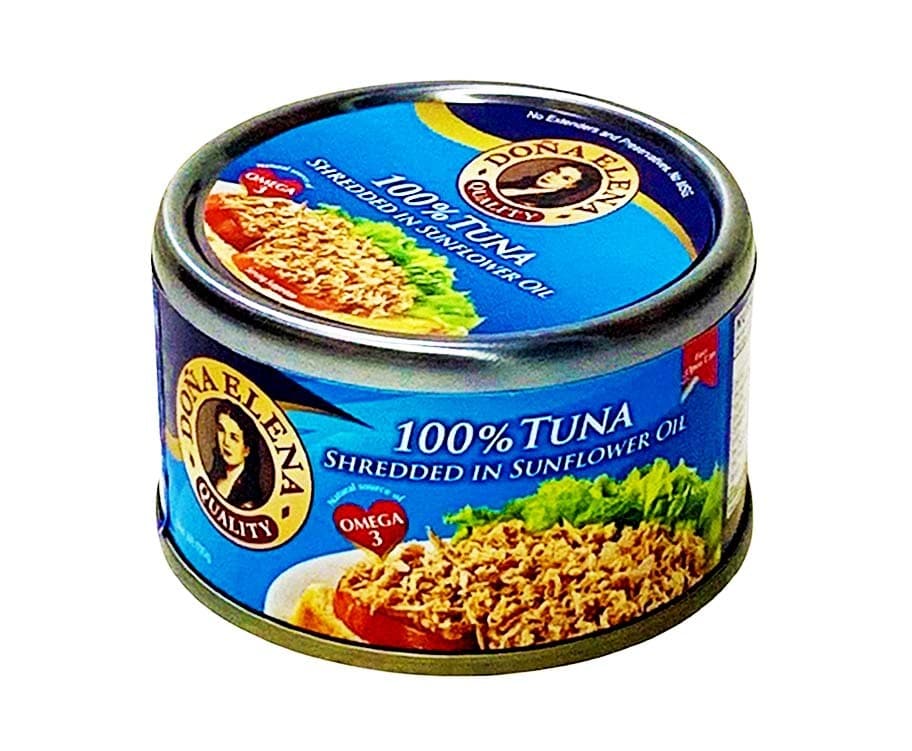 Doña Elena 100% Tuna Shredded in Sunflower Oil 100g