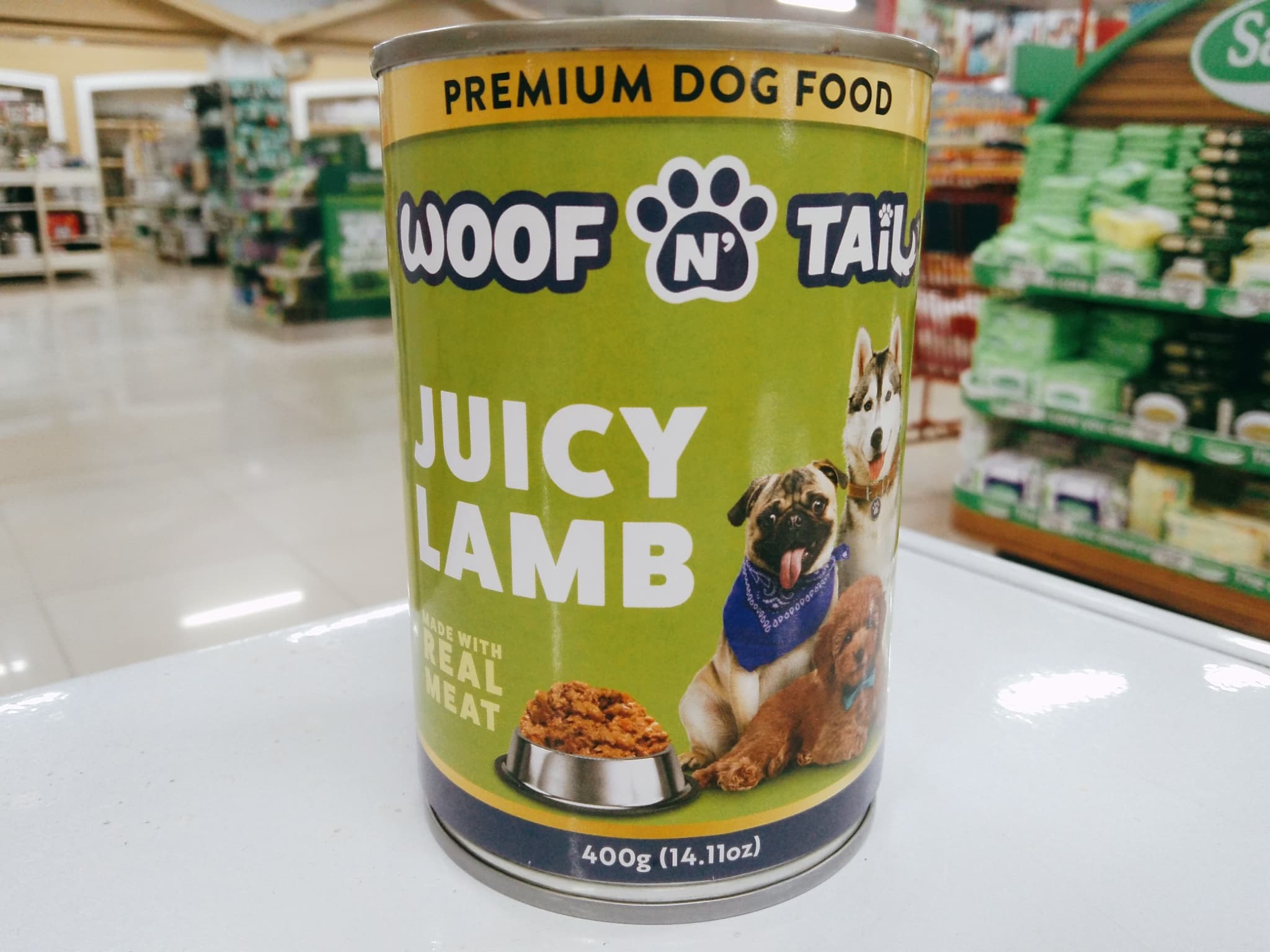 Woof n' tail Juicy Lamb 400g