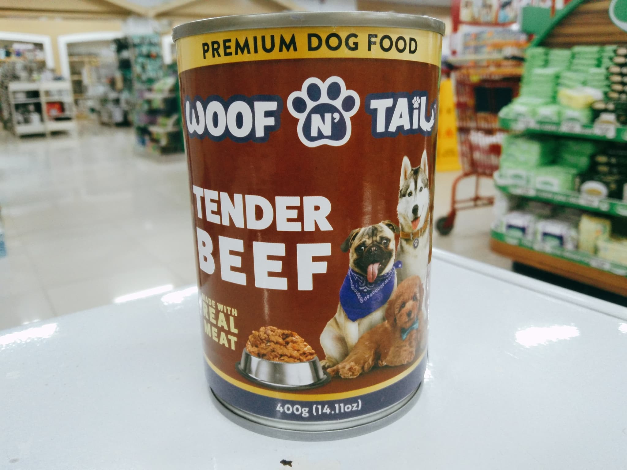 Woof n' Tail Tender Beef 400g