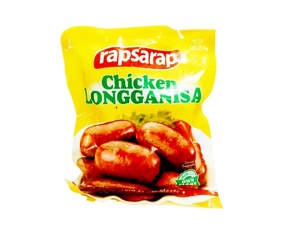 Rapsarap Chicken Longganisa 250g