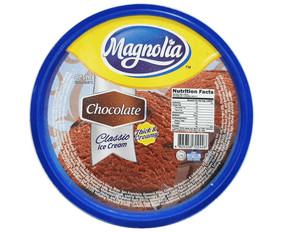 Magnolia Chocolate Classic Ice Cream Thick & Creamy 425mL