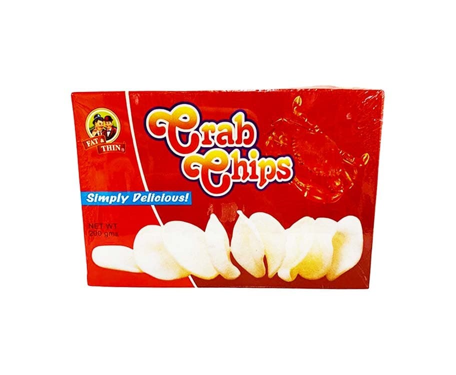 Fat & Thin Crab Chips 200g