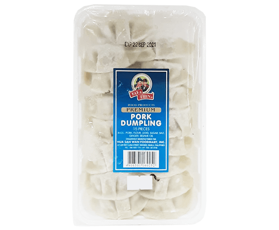 Fat & Thin Premium Pork Dumpling 15 Pieces