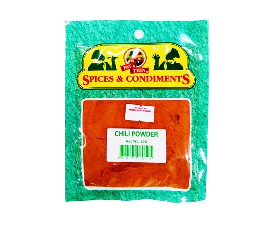 Fat & Thin Spices & Condiments Chili Powder 50g
