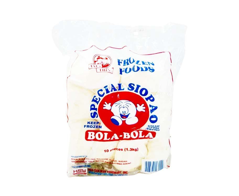 Fat & Thin Special Siopao Bola-Bola 10 Pieces (1.3kg)