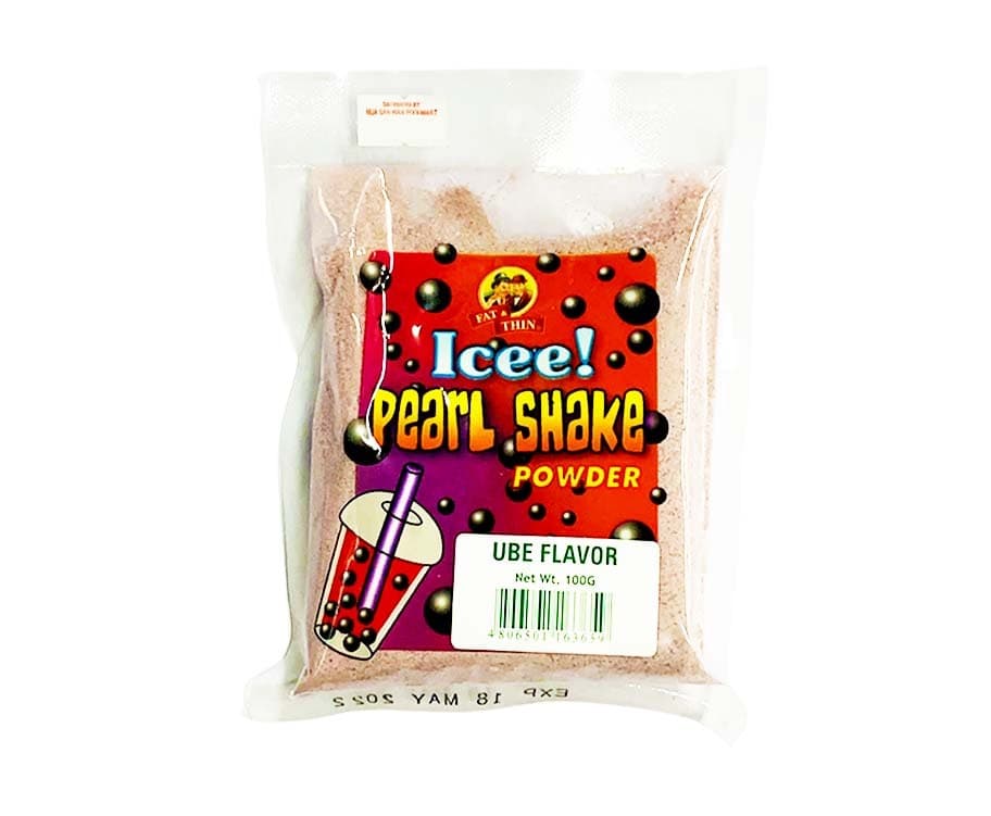 Fat & Thin Icee! Pearl Shake Powder Ube Flavor 100g