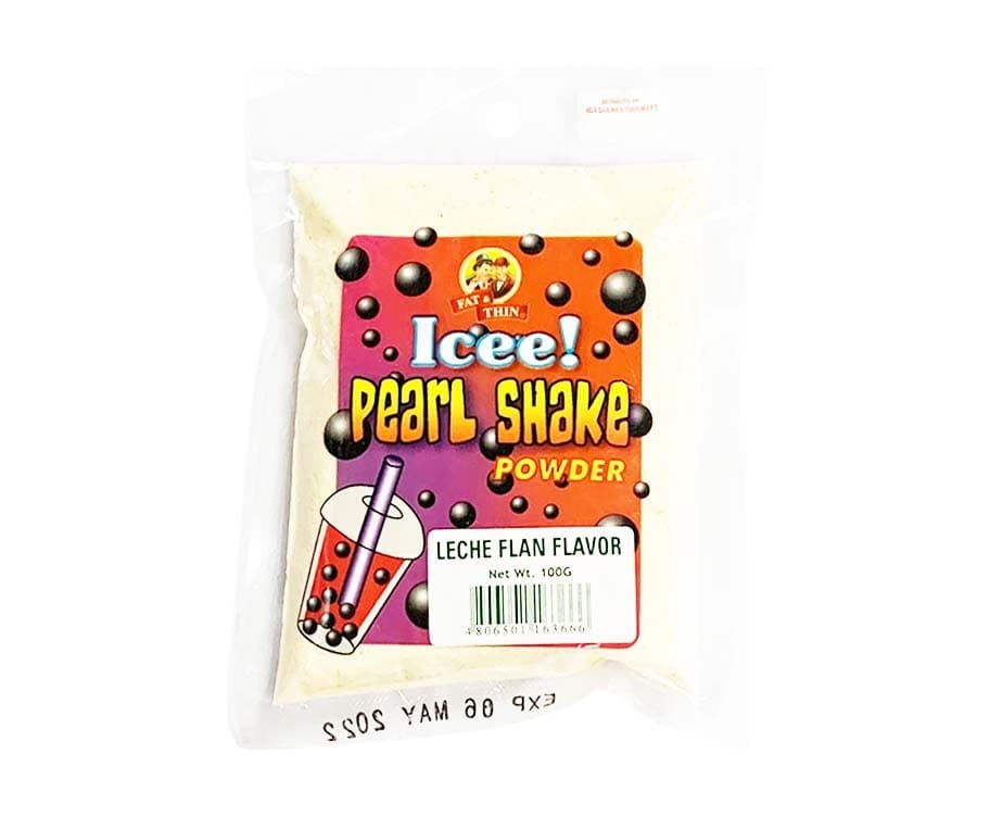 Fat & Thin Icee! Pearl Shake Powder Leche Plan Flavor 100g