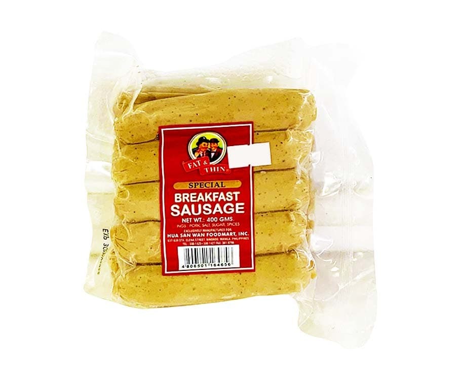 Fat & Thin Special Breakfast Sausage 400g